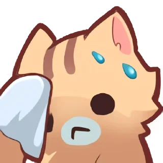 😰 emoji Хз что писать Telegram sticker 9 of 24