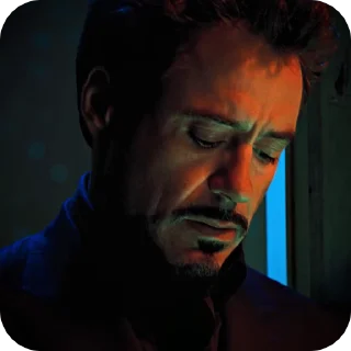 🤕 emoji 💫Tony Stark💫 Telegram sticker 14 of 49