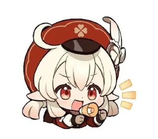 😮 emoji Klee Telegram sticker 19 of 30