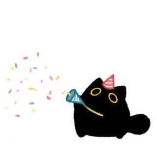 🐱 emoji Новый год Telegram sticker 9 of 20
