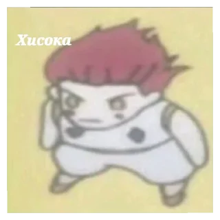 🤍 emoji Хисока Telegram sticker 2 of 16