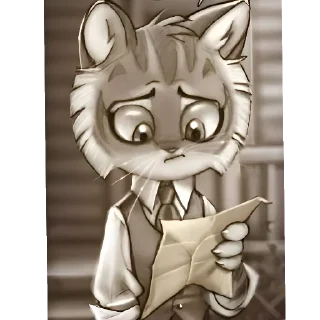 😩 emoji Lackadaisy Telegram sticker 14 of 15