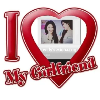Sticker from my lovely's michaeng