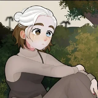 🤍 emoji ⸙𝓜𝓲𝓻𝓪⸙ Telegram sticker 10 of 40
