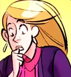 🤔 emoji Charlie and She's Friends Telegram sticker 17 of 50