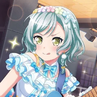 💌 emoji Hina Hikawa ☆ ～('▽^人) Telegram sticker 10 of 21