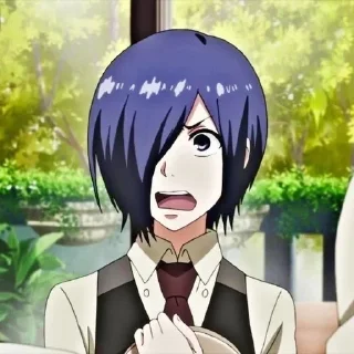 ☕️ emoji ઈઉ Touka | @stikerpakcs Telegram sticker 22 of 84