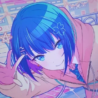 🌀 emoji Kiritani Haruka Telegram sticker 21 of 101