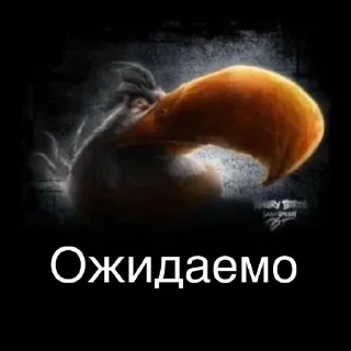 🌟 emoji очень злые птички Telegram sticker 10 of 35