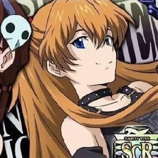 ⚰️ emoji Asuka. Telegram sticker 15 of 74