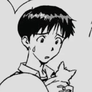 🫐 emoji Evangelion Telegram sticker 14 of 18