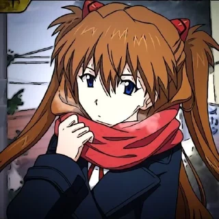 😯 emoji Asuka Langley from @griifithh Telegram sticker 16 of 116