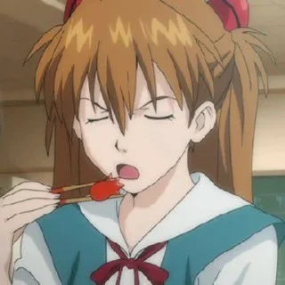😠 emoji Asuka Langley from @griifithh Telegram sticker 21 of 116