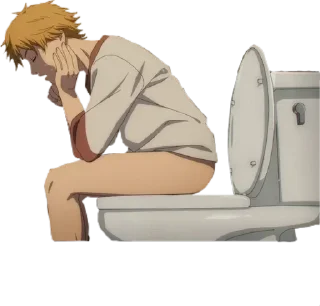 🚽 emoji Chainsaw Telegram sticker 13 of 47