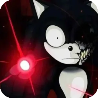 😨 emoji Sonic horror Telegram sticker 19 of 97