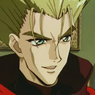 🤩 emoji Trigun Telegram sticker 13 of 46
