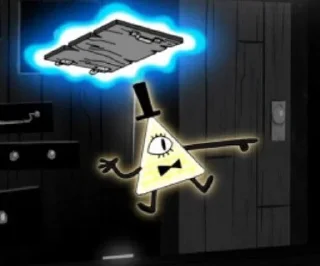 🌟 emoji Bill Cipher Telegram sticker 19 of 120