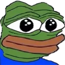 😕 emoji Distortion Pepe @Trumpach Telegram sticker 1 of 62