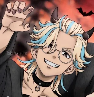 🌟 emoji Риндо Хайтани Telegram sticker 5 of 41