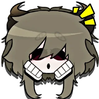 😯 emoji рожки, да ножки. << @brawlstars_mommy Telegram sticker 3 of 75