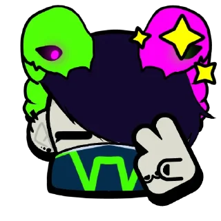 ✌️ emoji муж насти. | @brawlstars_mommy Telegram sticker 19 of 28