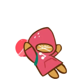 🍓 emoji Strawberry Cookie! Telegram sticker 13 of 28