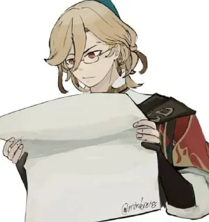 💋 emoji Аль хайтам и кавех Telegram sticker 7 of 15