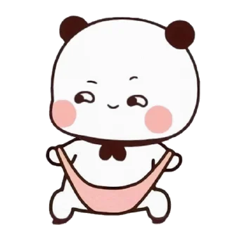 😌 emoji Dudu & Bubu 3 @twix_bears Telegram sticker 24 of 120