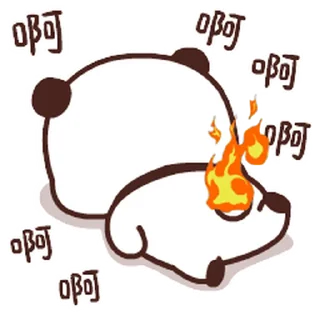 🔥 emoji Dudu & Bubu 1 @twix_bears Telegram sticker 20 of 120