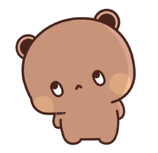 🙄 emoji Dudu & Bubu 3 @twix_bears Telegram sticker 7 of 120