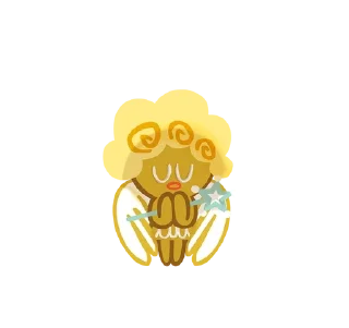 🌟 emoji Angel Cookie Telegram sticker 12 of 21