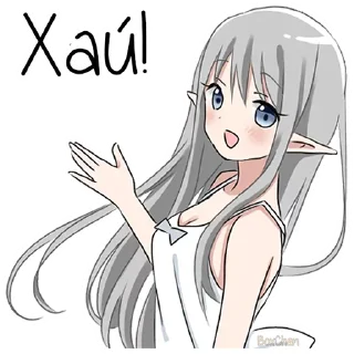 Sticker from Эльфийка "BoxChan"