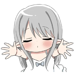 😘 emoji Эльфийка 2 @nyasticks Telegram sticker 17 of 41