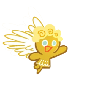 🌟 emoji Angel Cookie Telegram sticker 15 of 21