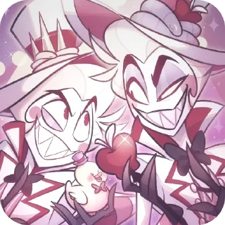 🍎 emoji БОЛЬШЕ ⇨ @CLOOBHUB ЛЮЦИФЕР ОТЕЛЬ ХАЗБИН LUCIFER ТГ Telegram sticker 16 of 53