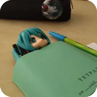 Sticker from Miku