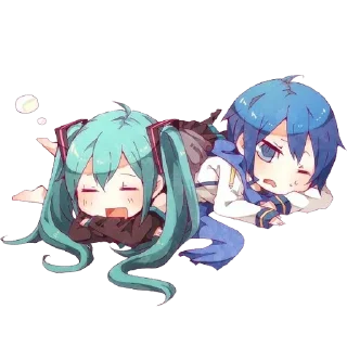 ❤️ emoji Kaito @anime_stickerr Telegram sticker 1 of 34