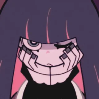 😒 emoji Panty & Stocking Telegram sticker 15 of 20