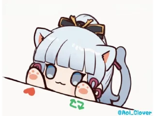 Sticker from @tuchka_com Ayaka 3.0