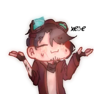 🤔 emoji Егор Линч от Х @KSIOMIII @myartattockurova @LinchTheBest Telegram sticker 14 of 29