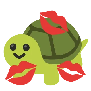 💋 emoji cherepeha Telegram sticker 9 of 39