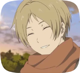 😄 emoji Книга друзів Нацуме / Natsume Telegram sticker 10 of 56