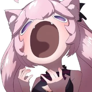 😮 emoji Nyanners :: @Kioca Telegram sticker 19 of 29