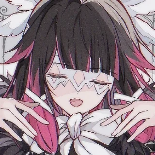 😌 emoji ☆ Коломбина ☆ :: @myworksMQ Telegram sticker 9 of 25