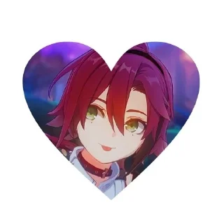 ❤ emoji Heizou is my crush Telegram sticker 14 of 37