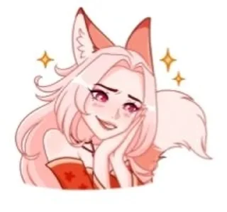 😚 emoji Госпожа Аи Telegram sticker 16 of 19