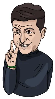 😊 emoji Зе! Telegram sticker 2 of 10