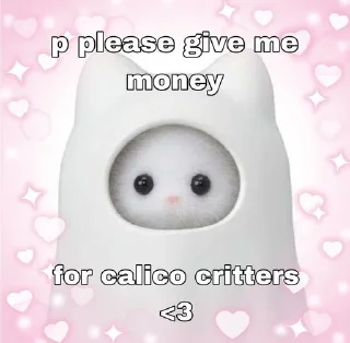 🙏 emoji Sylvanian families Telegram sticker 9 of 29