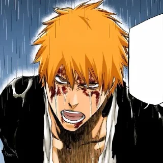 🗡️ emoji Ichigo Kurosaki🍁| @suoksiiiopinion Telegram sticker 23 of 60