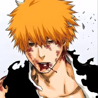 🗡️ emoji Ichigo Kurosaki🍁| @suoksiiiopinion Telegram sticker 5 of 60
